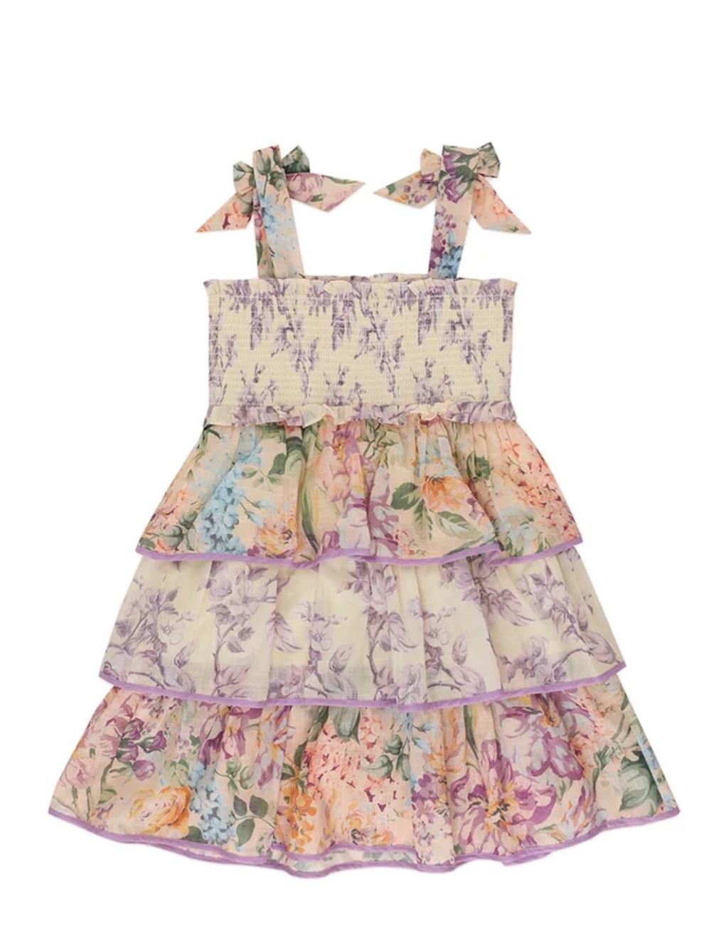 Zimmermann Floral Tiered Dress